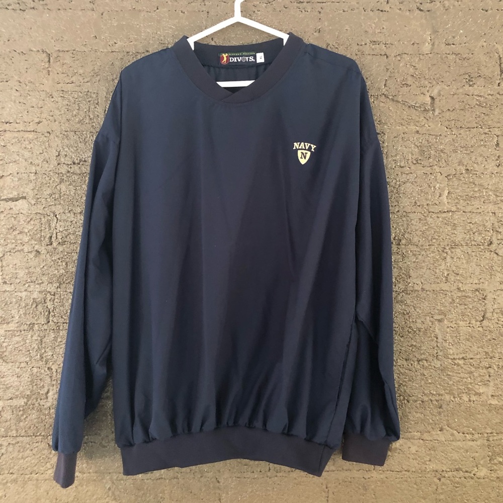 SOLD Vintage “Navy” Pullover Jacket